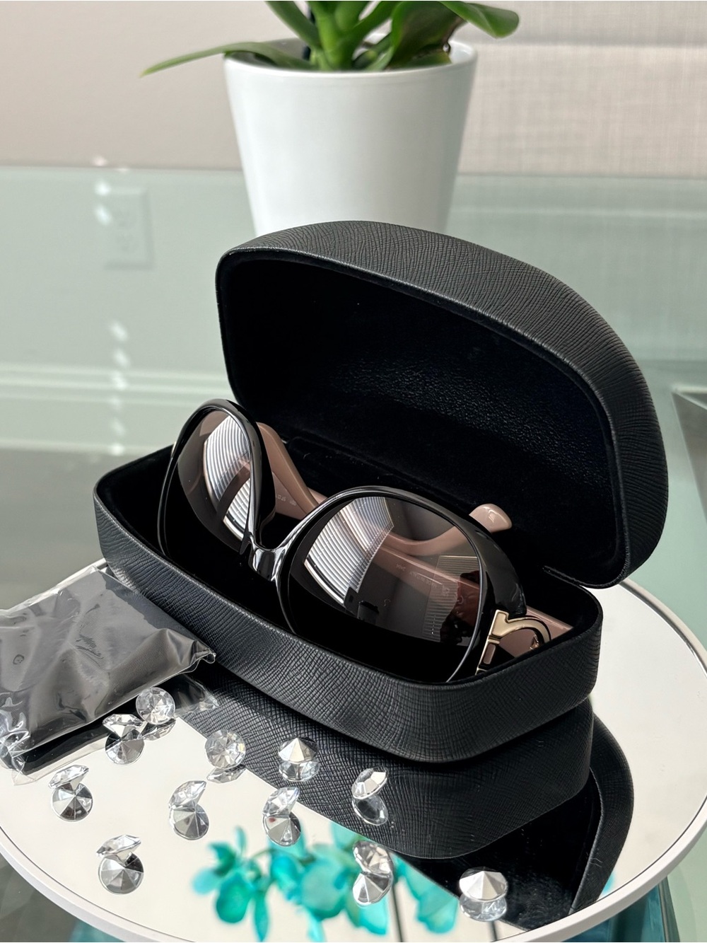 Salvatore Ferragamo Oversized Sunglasses